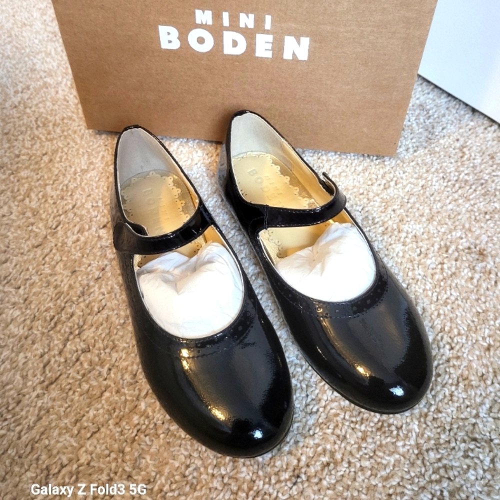 ♥️NWT♥️ BODEN GIRLS GENUINE LEATHER MARYJANES